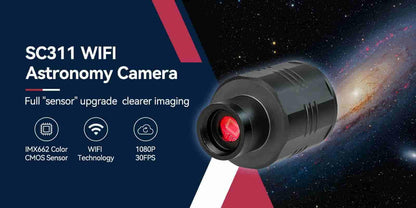 SVBONY Camera d'Astronomie WiFi SC311 IMX662 für Planeten-Astrophotographie und EAA - SVBONY