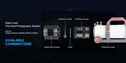 Filtre Multi-Narrowband SV240 pour Astrophotographie Urbaine - SVBONY