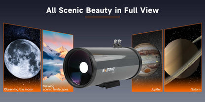 Maksutov Cassegrain telescoop 90mm f/13.9 - SVBONY