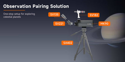 Maksutov Cassegrain Telescope 90mm f/13.9 - SVBONY