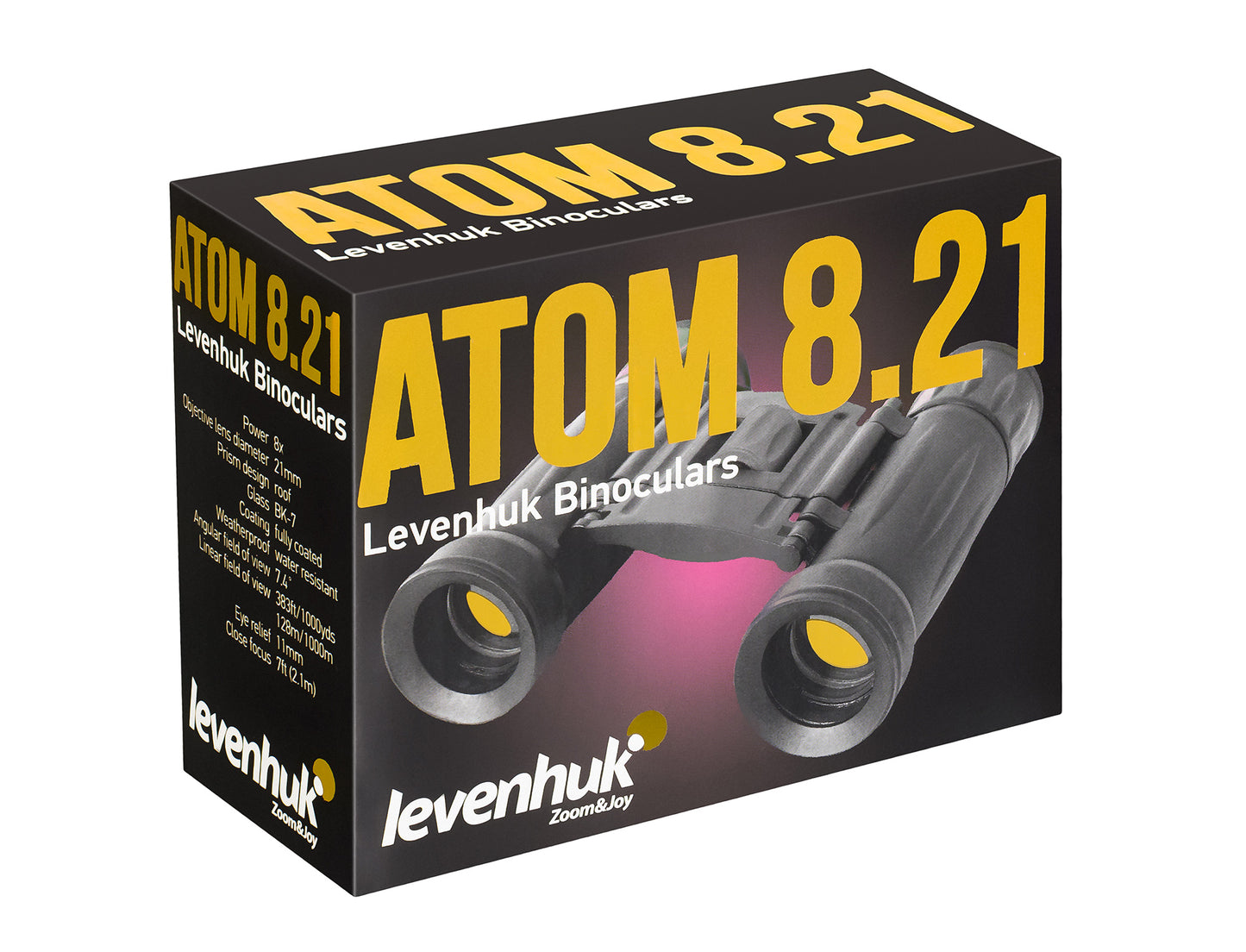 Jumelles compactes 8x21 Atom Levenhuk