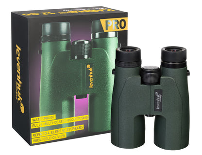 Jumelles étanches 12x50 Karma PRO à prismes en toit - Levenhuk