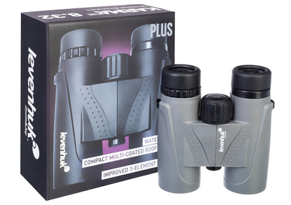 Jumelles 8x32 Compactes Étanches pour Randonnée - Levenhuk