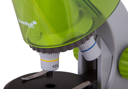 Microscope enfant LabZZ M101 40x-640x avec kit d'expériences - Levenhuk