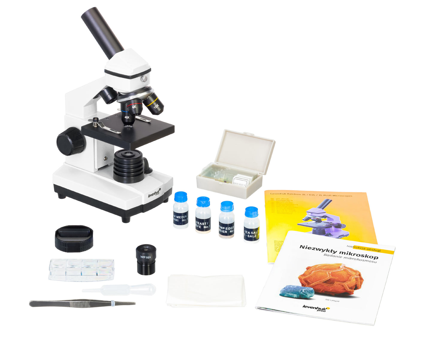 Microscope pour la biologie Rainbow 2L PLUS 640× – Levenhuk