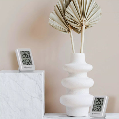 Kolmen ClimaTemp Hygro -mittarin setti valkoinen