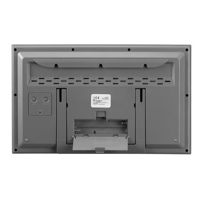 MyTime Rellotge de paret meteorològic Jumbo LCD anthracita