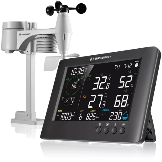 Station météo sans fil 7-en-1 WiFi WLAN TB - BRESSER