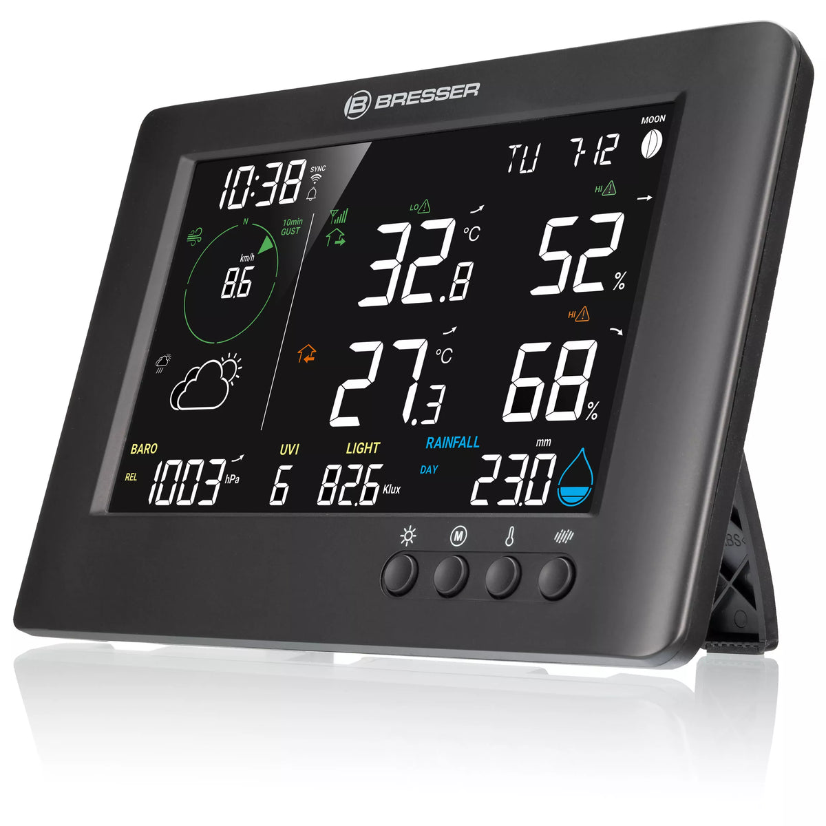 Centre météo sans fil WIFI 7-en-1 TB