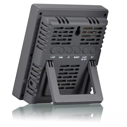 Monitori de qualitat de l'aire CO2 Smile gris