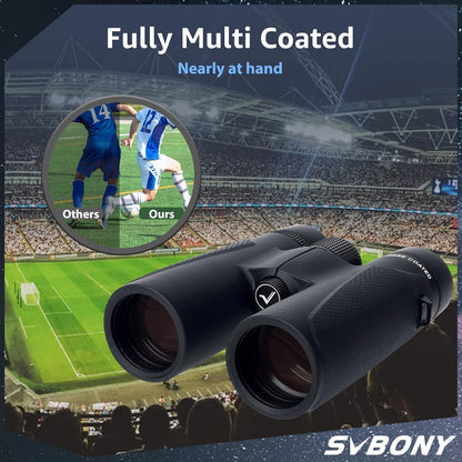 Jumelles 10x50ED Extra-Low Dispersion BAK-4 Imperméables - SVBONY