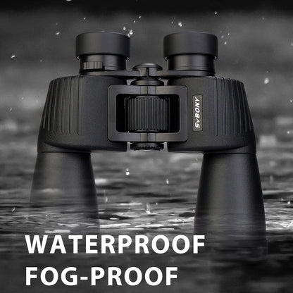 Біноклі SA204 10x50 з водонепроникністю IPX6 та призмою BaK-4