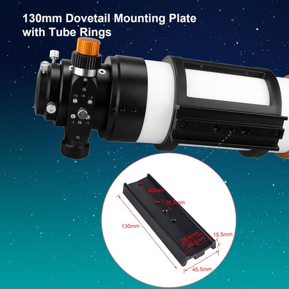 Telescope Astronomique SV48P 90mm f/5,5 avec Objectif ED et Focuser Double Vitesse