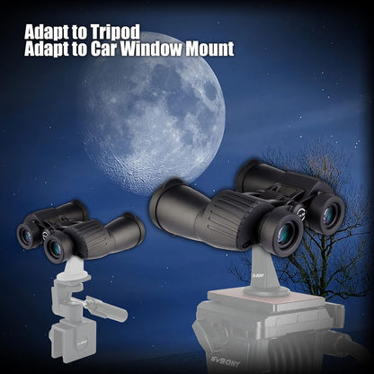 Біноклі SA204 10x50 з водонепроникністю IPX6 та призмою BaK-4