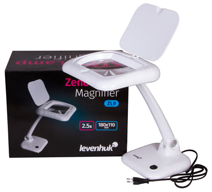 Loupe de table éclairante Zeno Lamp ZL9 2,5x Levenhuk