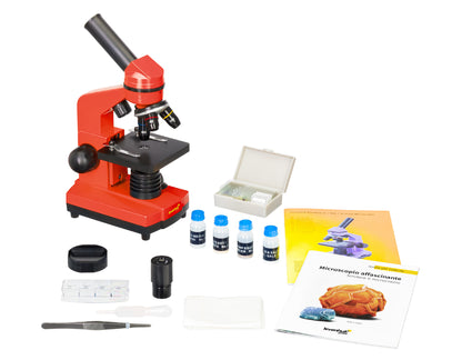 Microscope pour la biologie Rainbow 2L avec kit K50 Levenhuk