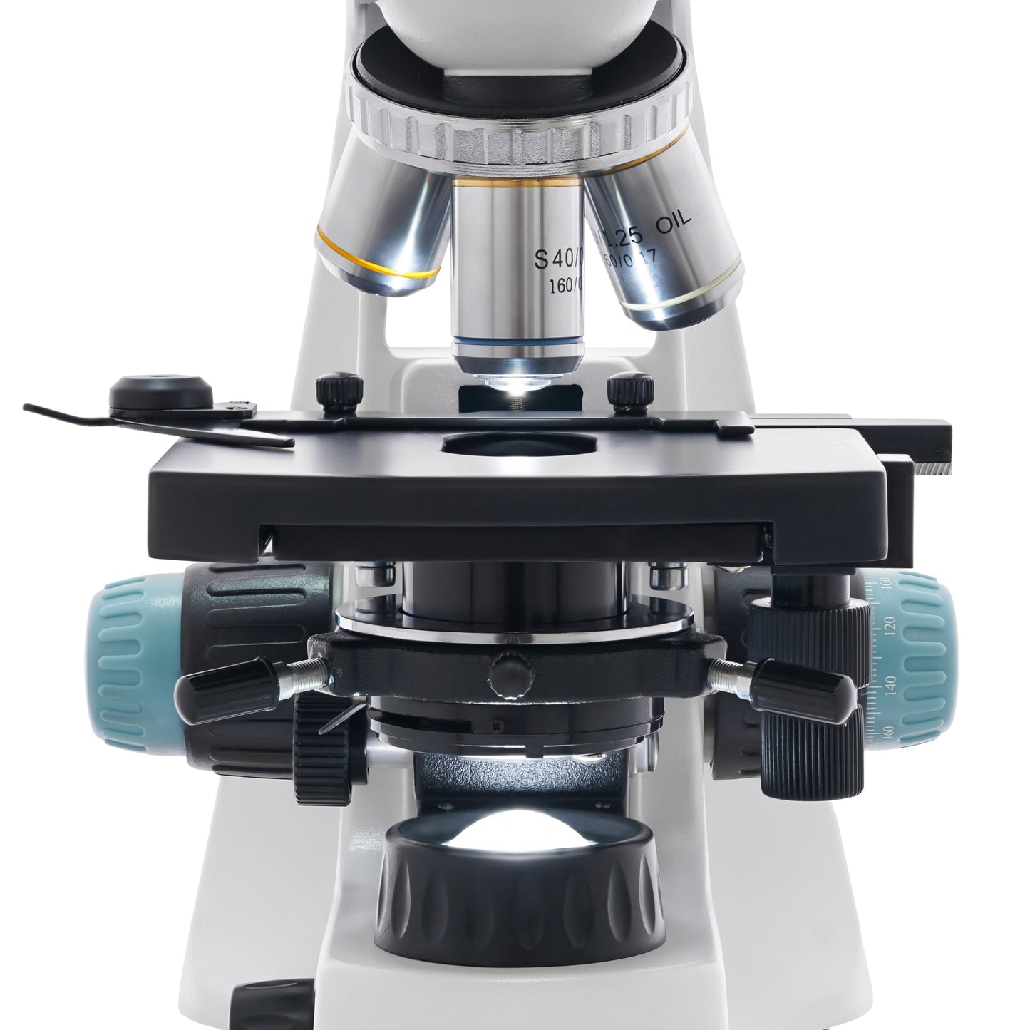 Microscope binoculaire de laboratoire 40x–1000x Levenhuk 400B