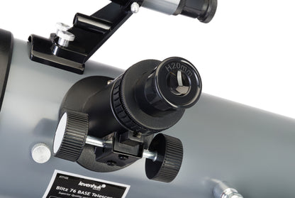 Télescope Newton 76/700 avec monture azimutale Levenhuk Blitz 76 BASE