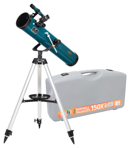 Télescope Newton 76/700 avec monture azimutale et mallette rigide | Levenhuk LabZZ