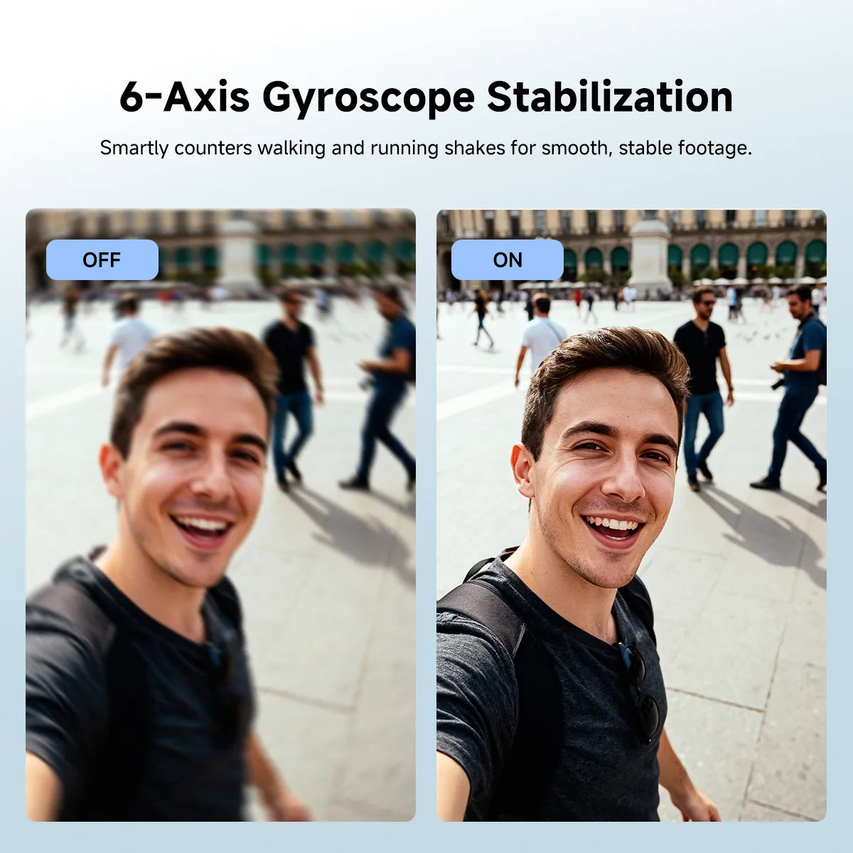 Caméra d’Action Compacte 4K avec Fixation Magnétique SVBONY SVGo M3