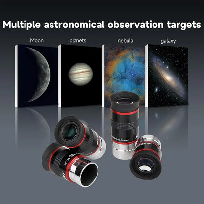 Ultraszéleslátószögű okulárok 68° - 6mm, 9mm, 15mm, 20mm - SVBONY