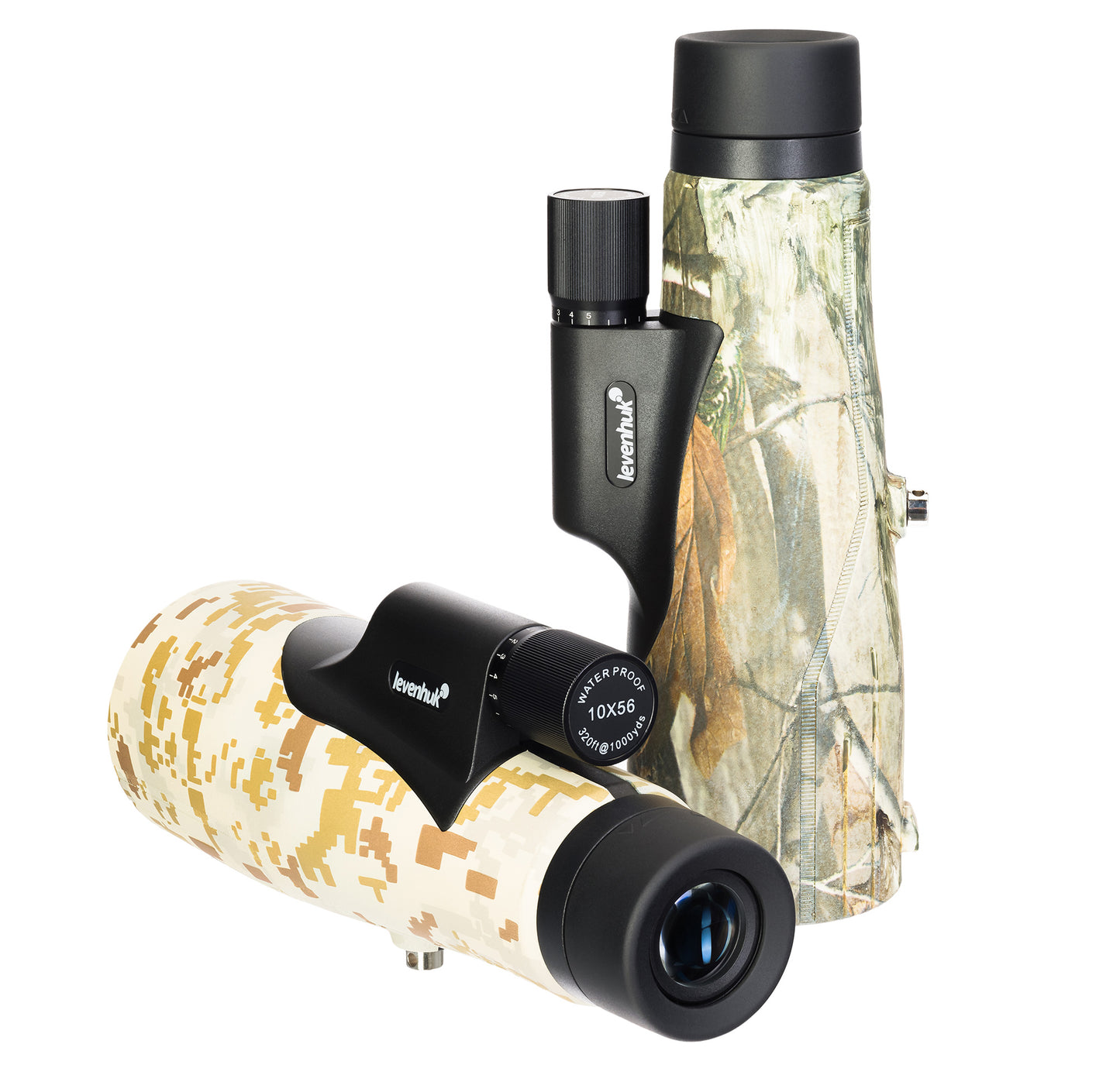 Monoculaire 10x56 étanche IP67 avec réticule - Levenhuk