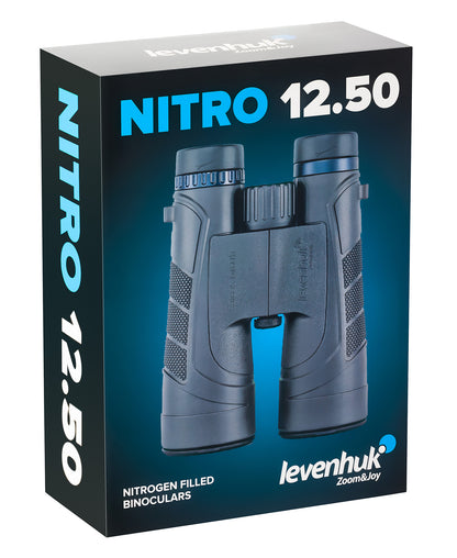 Jumelles étanches 12x50 pour chasse et pêche Levenhuk Nitro