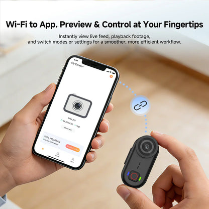 Caméra d’Action Compacte 4K avec Fixation Magnétique SVBONY SVGo M3