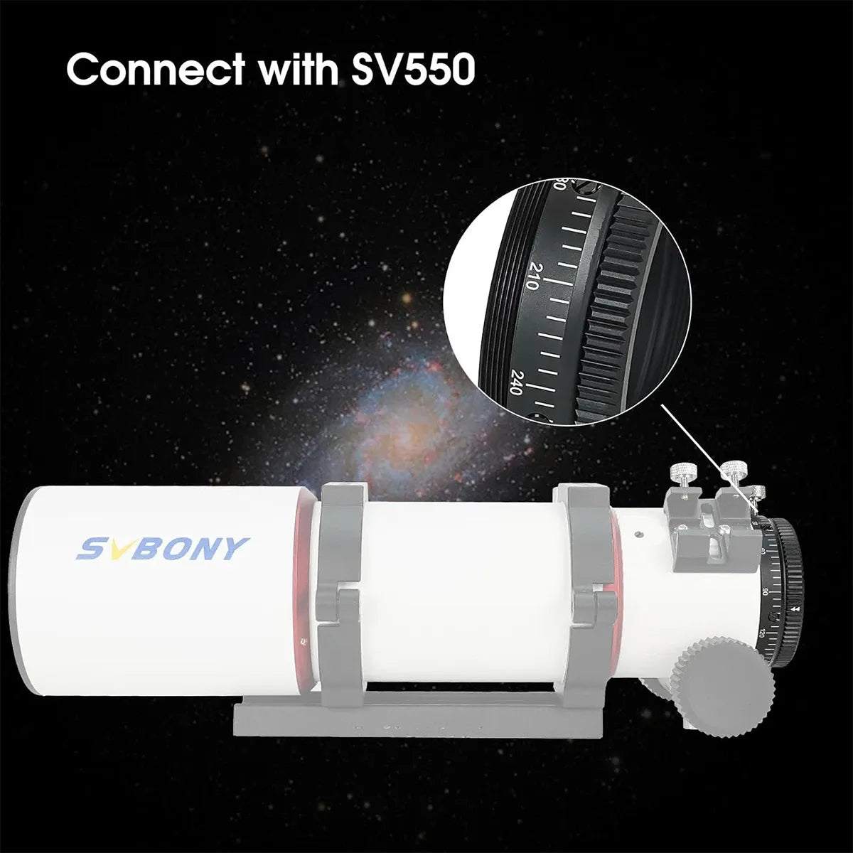 Rotateur de caméra SV210 M63 CAA 360° pour SV550 – SVBONY