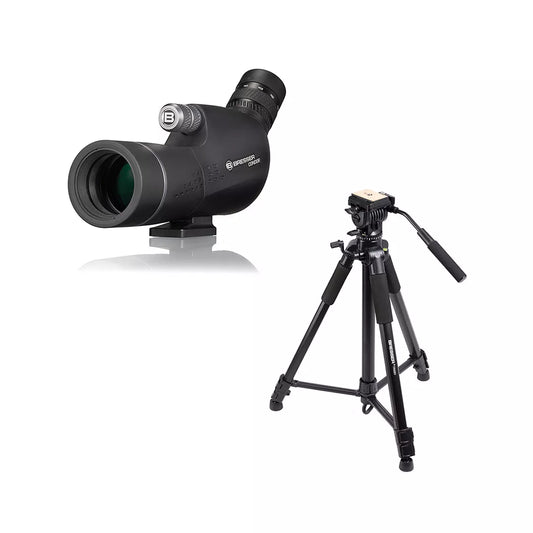 Stebėjimo luneta Condor Gen II 15-45x50 + statyvė TR-688V (aukštis 170 cm) - BRESSER