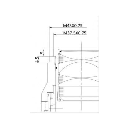Oculaire zoom 7,7–15,4 mm 67° avec Barlow TMB 1,8× – APM