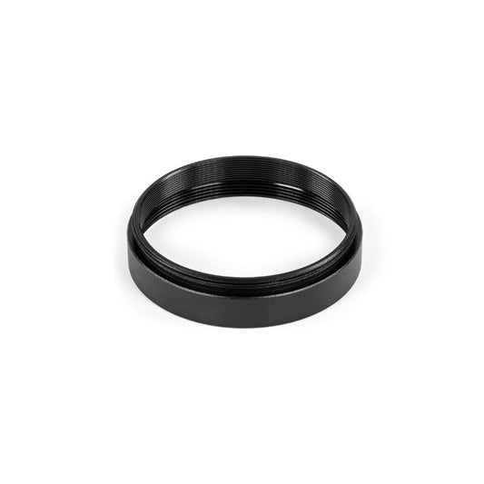 Bague allonge T2 M42 x 0,75 de 7 mm en métal noir – ASToptics