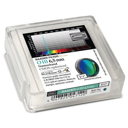 Filtre OIII CMOS Narrowband 1,25" pour l'astronomie - Baader