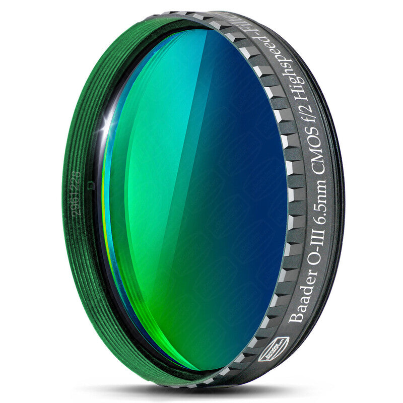 Filtre O-III 50,8 mm f/2 Highspeed CMOS pour nébuleuses - Baader