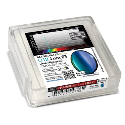 Filtre OIII CMOS f/3 Ultra-Highspeed 50,4 mm - Baader
