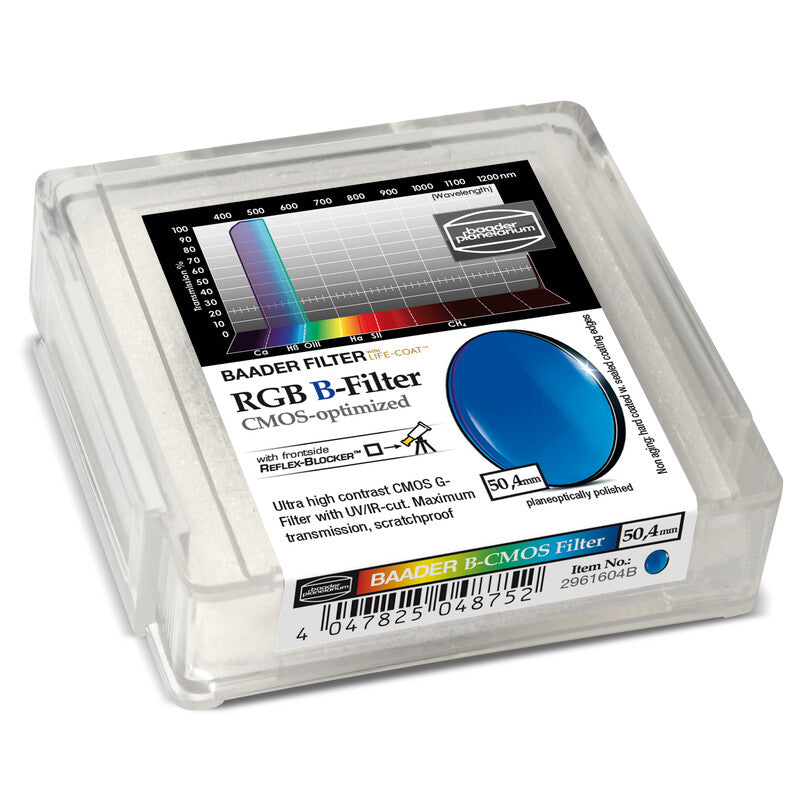 Filtre RGB-B CMOS 50,4 mm pour Astrophotographie - Baader