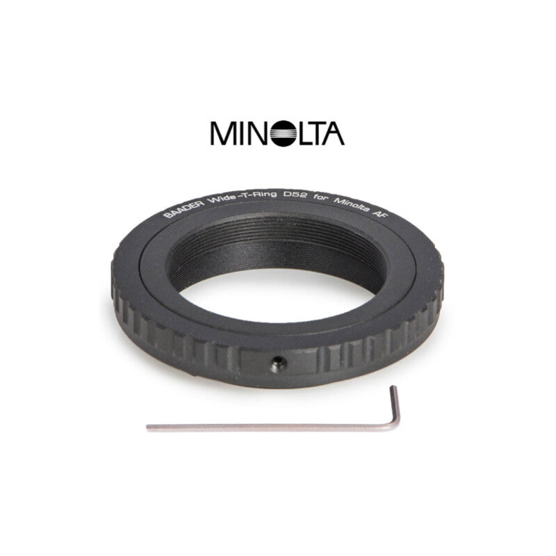 Adaptateur photo T2/Minolta AF et S52 Wide-T - Baader