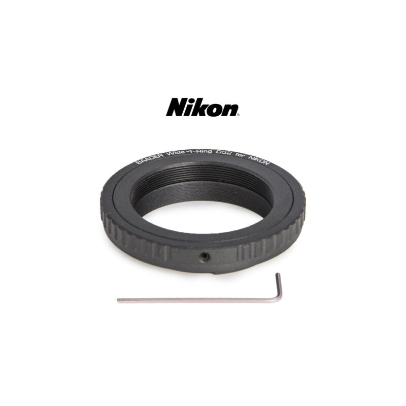 Adaptateur photo T2/Nikon et S52 Wide-T - Baader