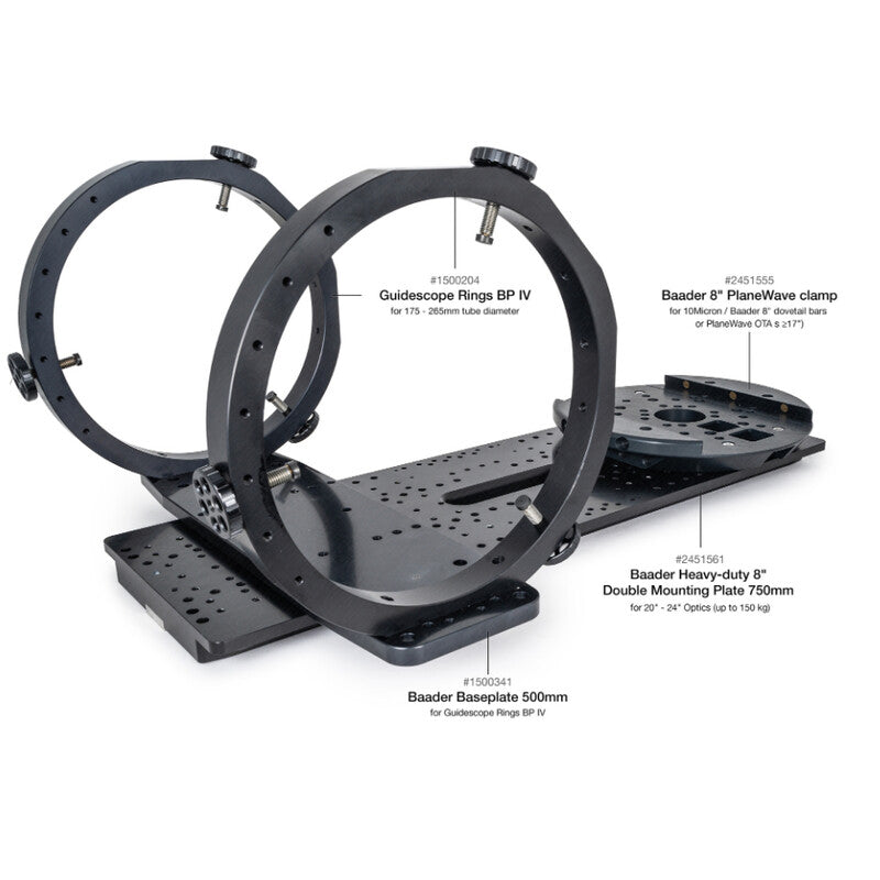Paire de colliers de guidage BP IV 175-265 mm – Baader