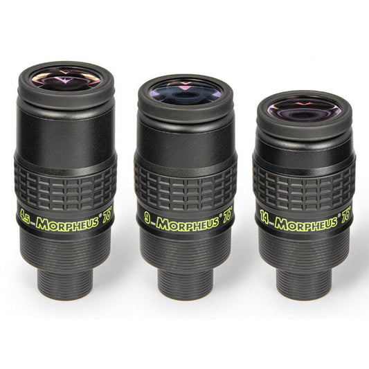 Coffret d’oculaires Baader Morpheus 76° 4,5 mm, 9 mm et 14 mm
