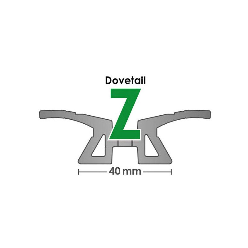 Rail queue d’aronde prismatique Z 200 mm Baader