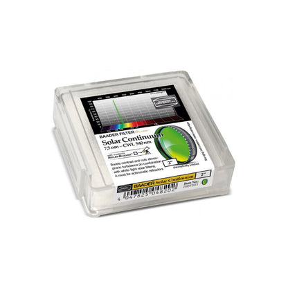 Filtre Sperr Solar Continuum 50,8 mm pour Observation Solaire - Baader