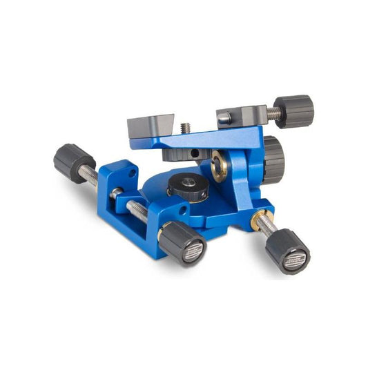 Platine tangentielle réglable Stronghold bleue pour télescope - Baader