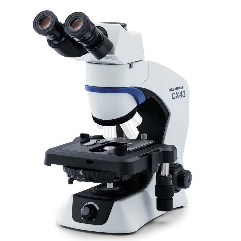 Microscope à fluorescence trinoculaire CX43 LED sans objectifs - Evident Olympus