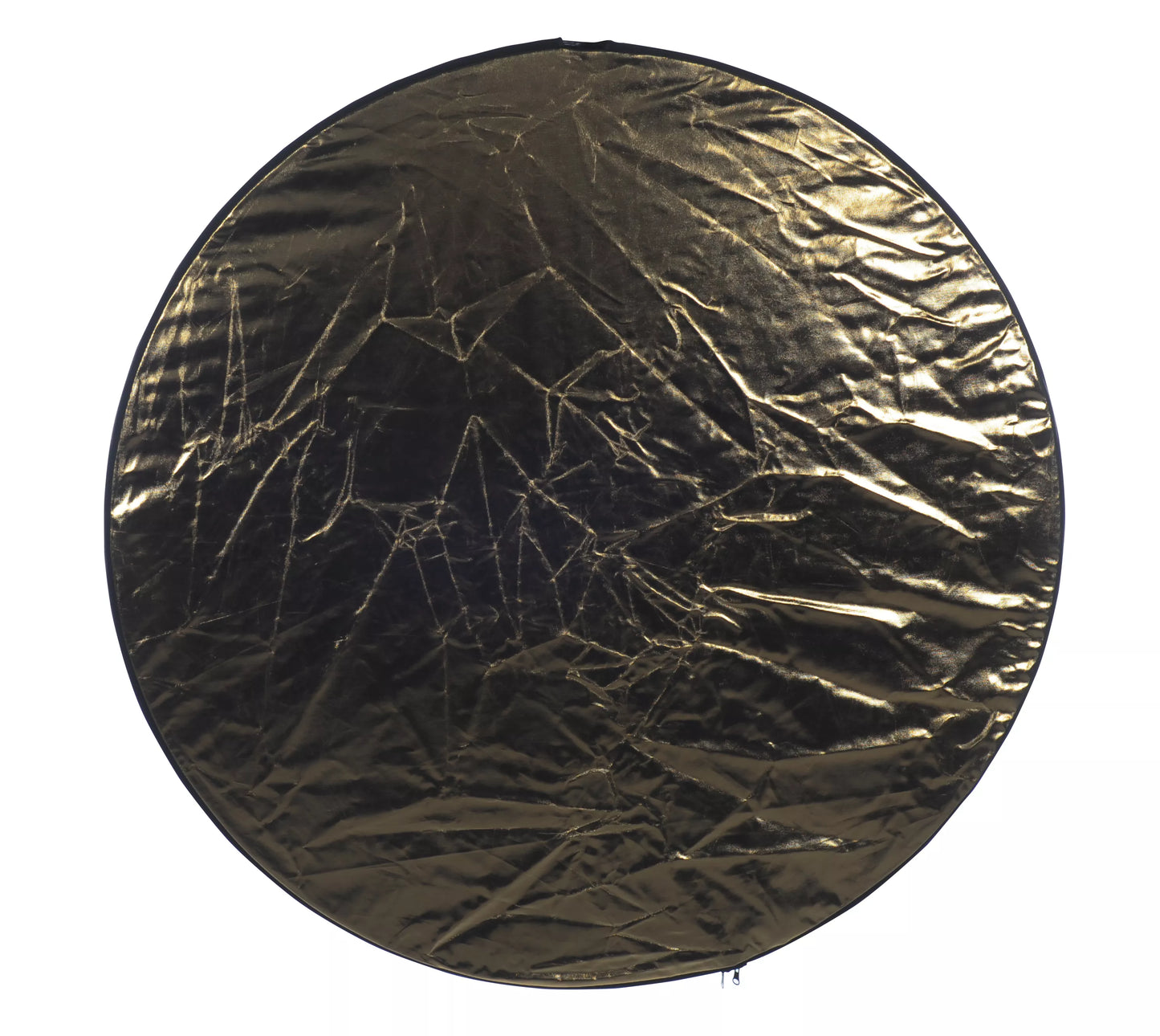 Faltbarer runder 78 cm 5-in-1-Reflektor für Fotografie - Weißer Diffusor und 4 reflektierende Folien (schwarz, gold, silber, weiß) – Bresser