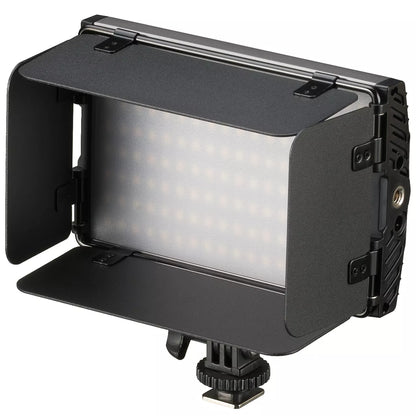 Torche LED vidéo PT Pro 15B-II bi-color avec volets, batterie et étui Bresser