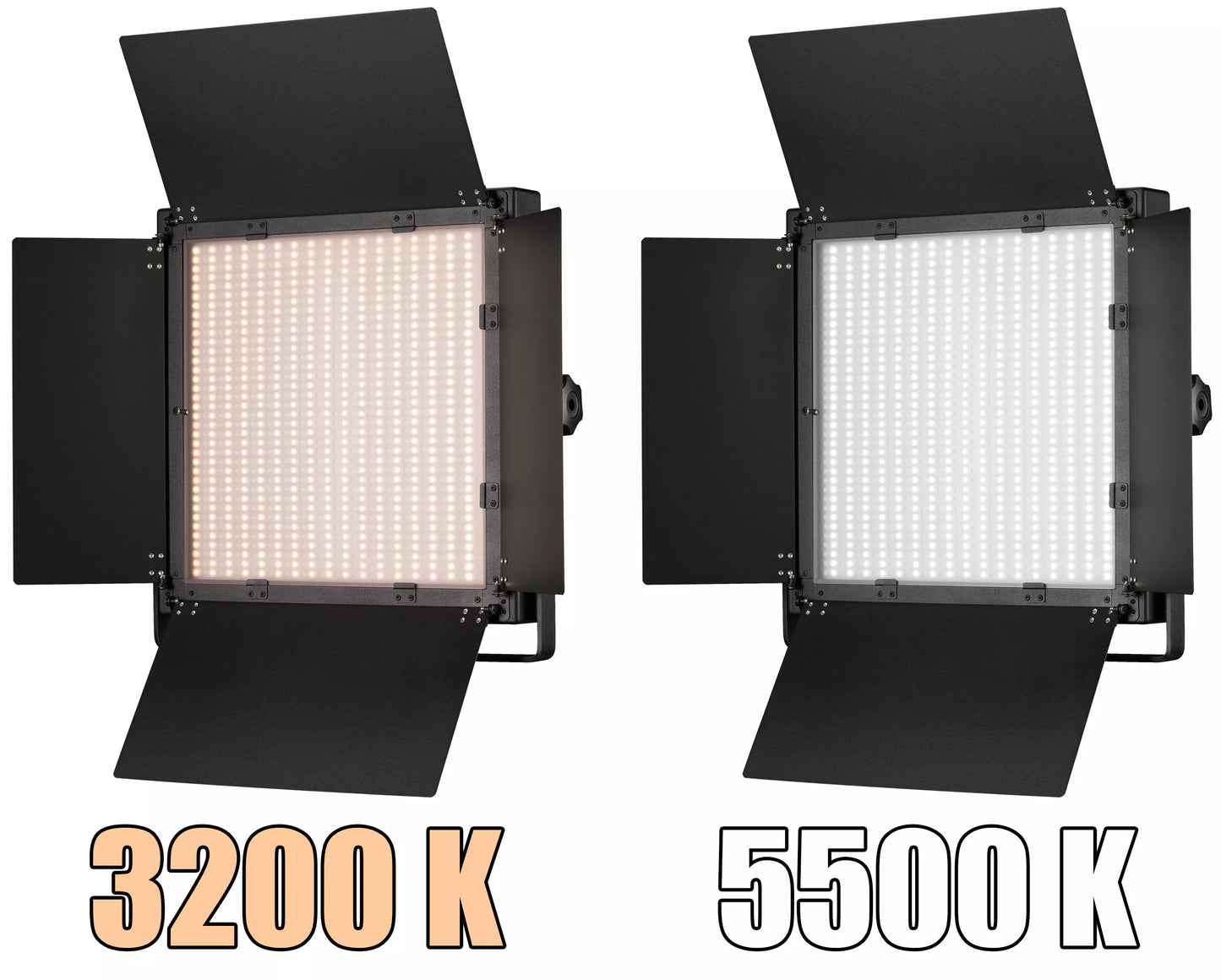 Lampe de studio LED bicolore 54W/8860 Lux – LS-900A - Bresser