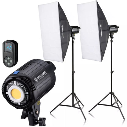 Conjunt d'il·luminació LED COB BR-60S 60 W - BRESSER