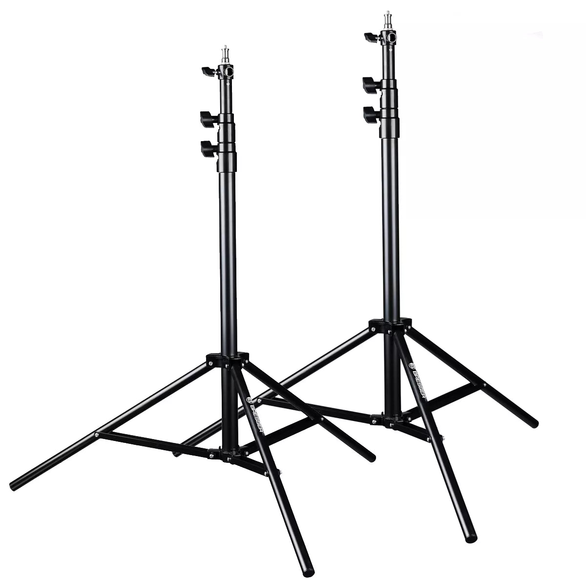 Kit d’éclairage LED lumière du jour BR-2845 avec 2 softbox 50 x 70 cm Bresser