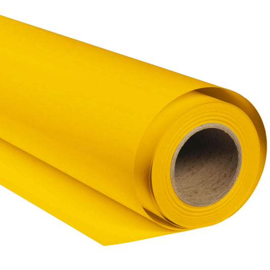 Fundal de Studio din Hârtie 2,72 x 11 m – Galben Bouton d'Or - Bresser